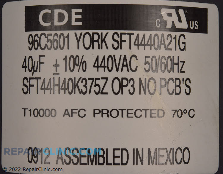 19J01 Capacitor