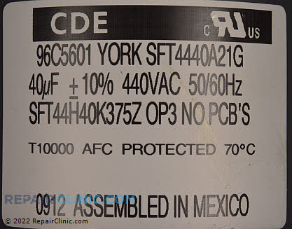 Capacitor 53H17 Alternate Product View