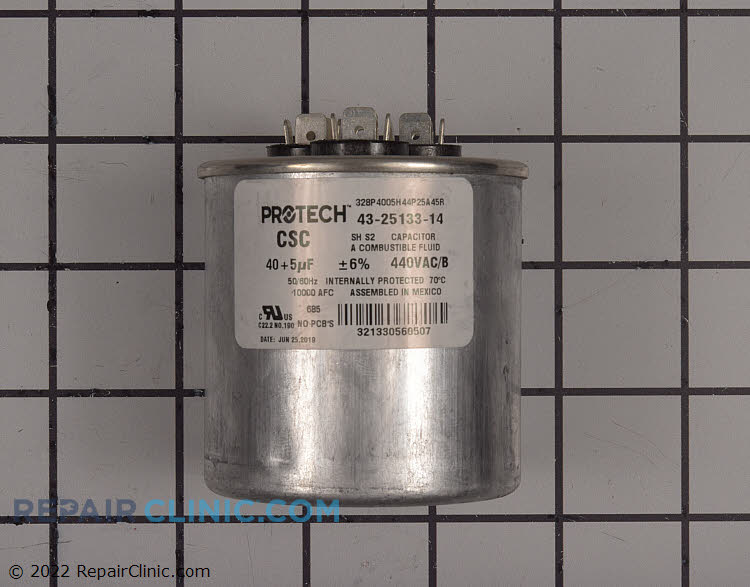 43-25133-14 Dual Run Capacitor