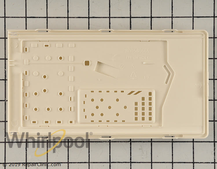 Detergent Dispenser Cover W10580651 Whirlpool Replacement Parts