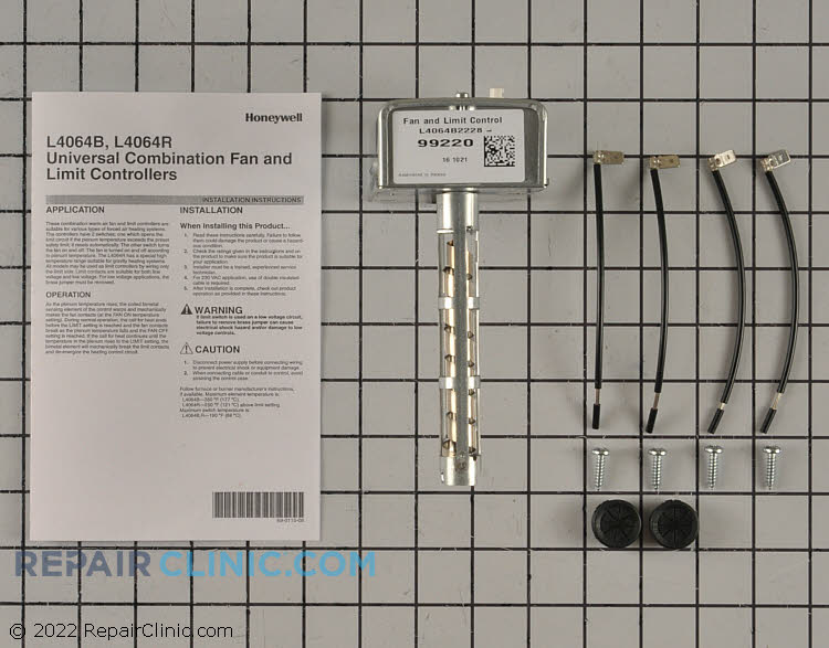 Furnace Fan Limit Switch 13P94 Lennox Fan Limit Switch Repair Clinic