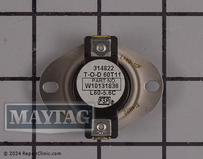Cycling Thermostat WPW10131836 Alternate Product View
