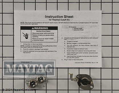 Thermal Fuse W11034847 Alternate Product View