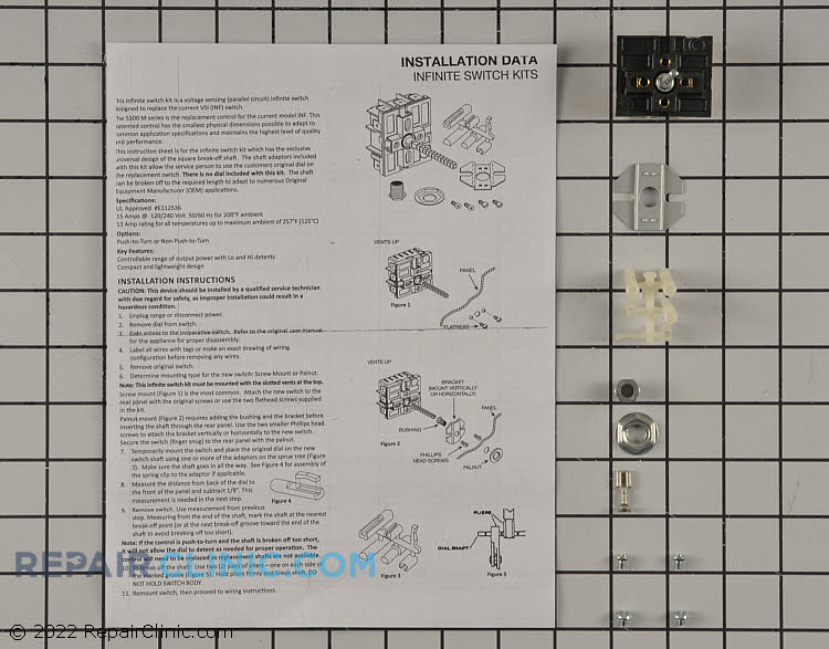 W10900107 Surface Element Switch