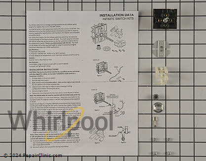 Surface Element Switch W10900107 Alternate Product View