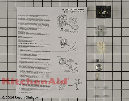 Surface Element Switch W10900107 Alternate Product View