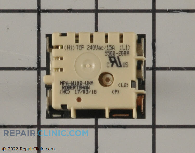 Surface Element Switch W10900107 Fast Shipping Repair Clinic