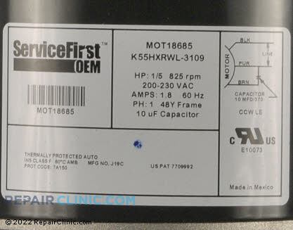 Motor MOT18685 Alternate Product View
