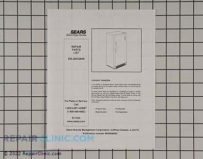 Parts Catalog 5995598082 Alternate Product View