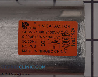 Capacitor WB27X11214 Alternate Product View