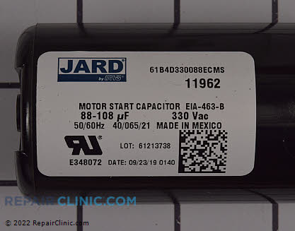 Start Capacitor 11962 Alternate Product View