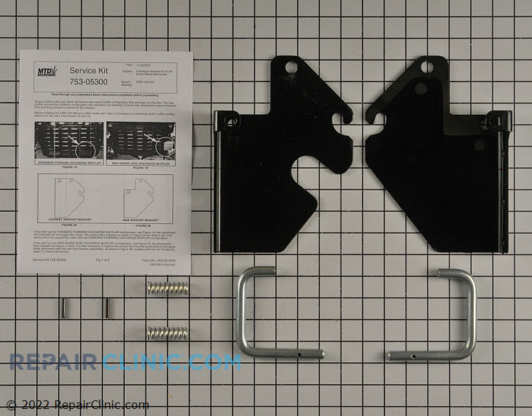 Kit:dozer blade attachment 753-05300 Alternate Product View