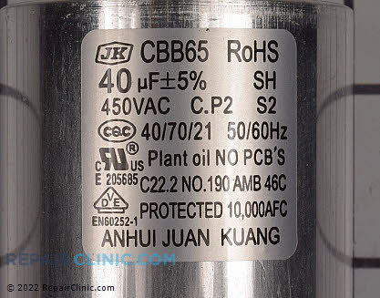 Capacitor 202401090012 Alternate Product View
