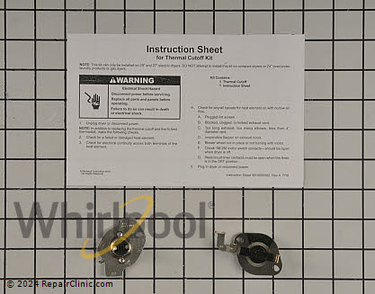 Thermal Fuse W10900067 Alternate Product View