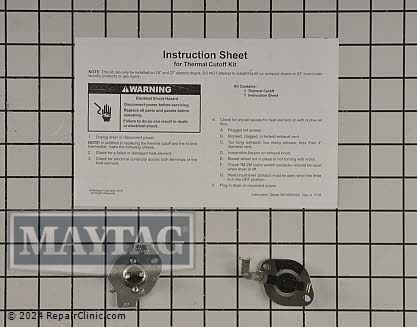Thermal Fuse W10900067 Alternate Product View