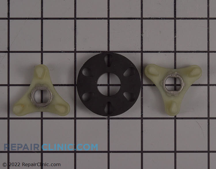 Washer drive motor coupler