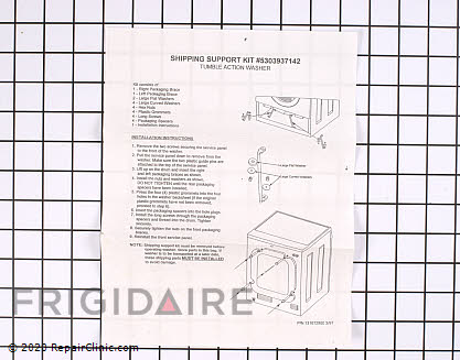 Shipping Bolt Kit 5303937142 Alternate Product View