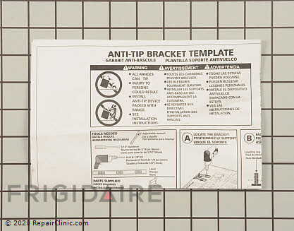 Anti-Tip Bracket 5304413730 Alternate Product View