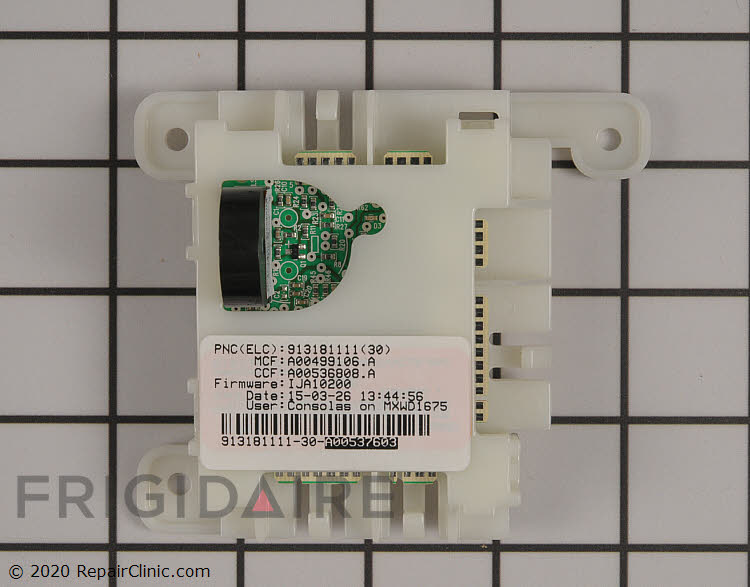 A00537603 Frigidaire Washer/Dryer Combo Control Board