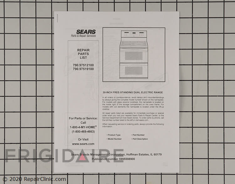 5995598900 Parts Catalog