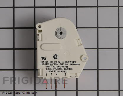 Defrost Timer 215846604 Alternate Product View