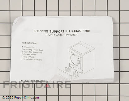 Shipping Bolt Kit 134596200 Alternate Product View
