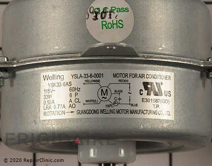 Fan Motor 5304476050 Alternate Product View