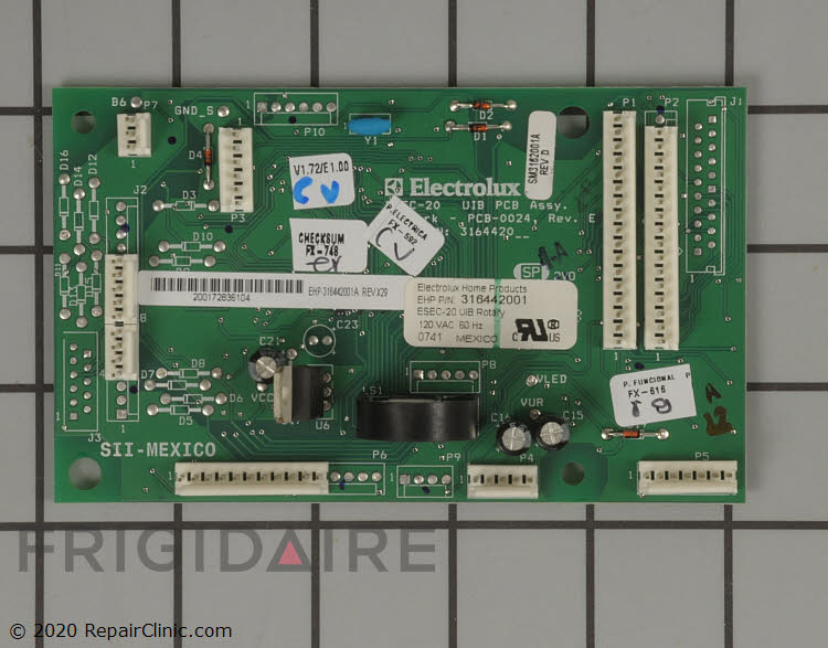 316442001 Main Control Board