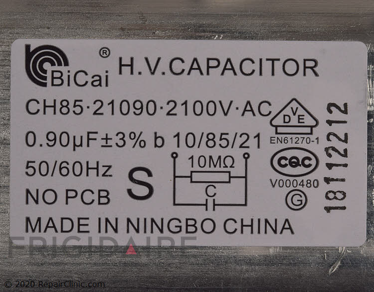 High Voltage Capacitor 5304509478 Alternate Product View