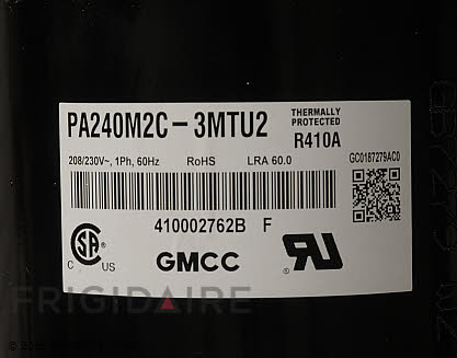 Compressor 5304475741 Alternate Product View