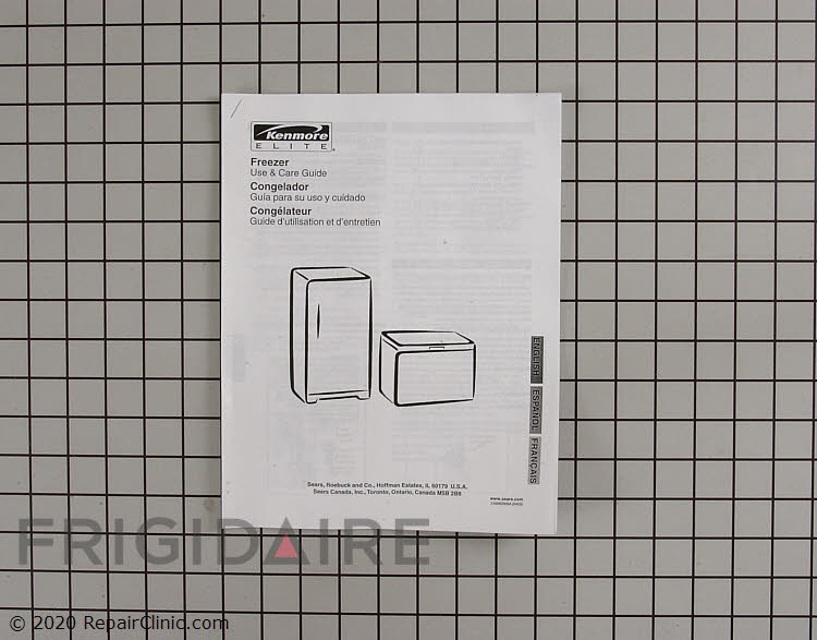 216960300 Kenmore Freezer Manual