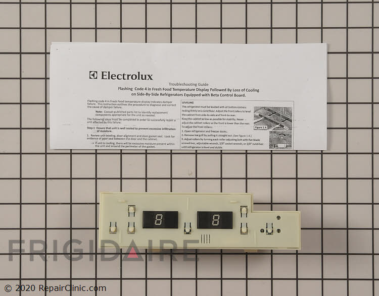241739712 Refrigerator User Control and Display Board