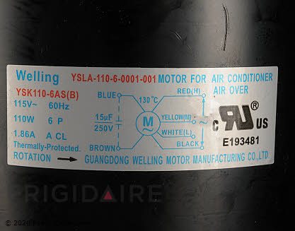 Fan Motor 5304472539 Alternate Product View