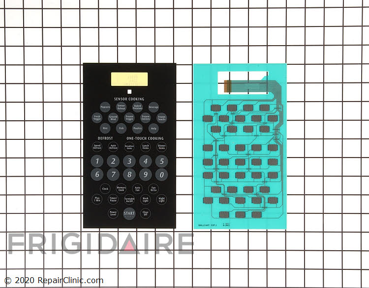 5304443989 Frigidaire Microwave Touchpad