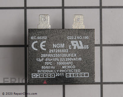 Run Capacitor 297286802 Alternate Product View