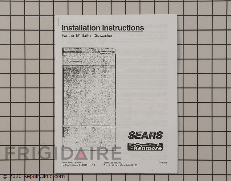 154435201 Installation Instructions