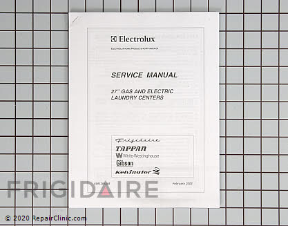 Repair Manual 5995381885 Alternate Product View