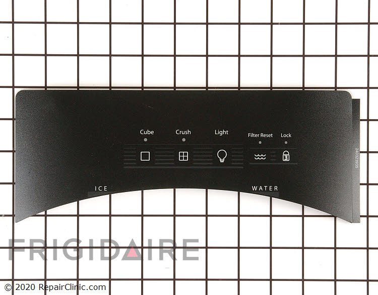 240323935 Frigidaire Refrigerator Dispenser Overlay