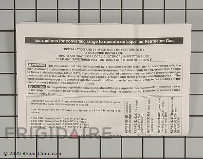 Conversion Kit 316243702 Alternate Product View