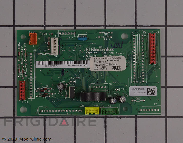 316442019 Oven Control Board