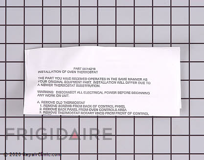 Temperature Control Thermostat 08014216 Alternate Product View
