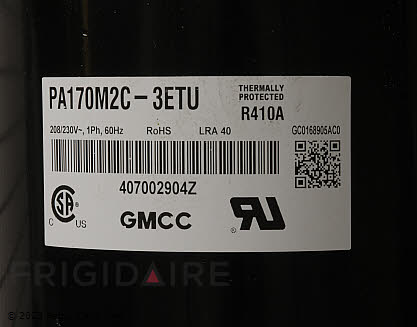 Compressor 5304475735 Alternate Product View