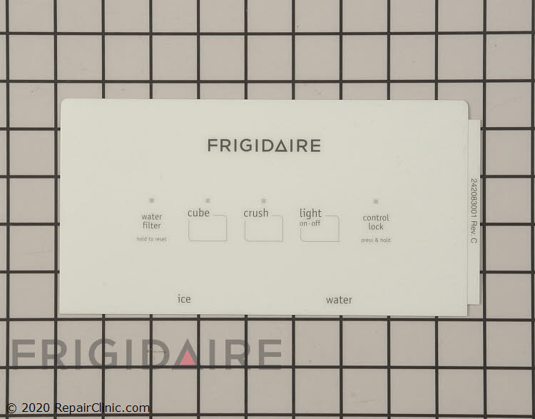 242083001 Dispenser Front Panel