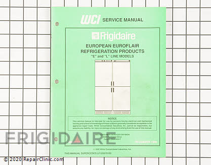 Repair Manual 5995201422 Alternate Product View