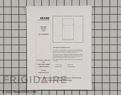 Parts Catalog 5995514204 Alternate Product View
