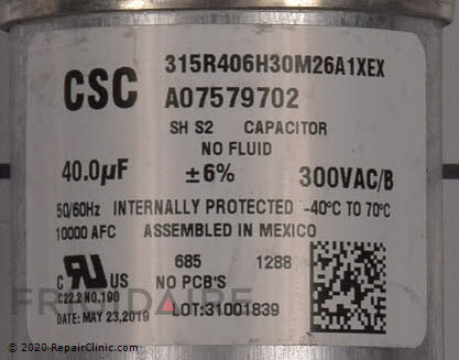 Capacitor 5304515819 Alternate Product View