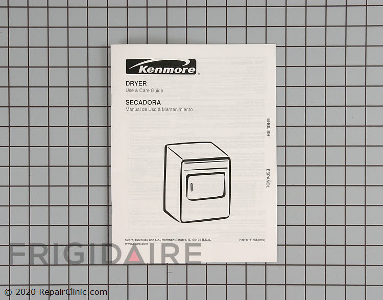 134191000 Manuals, Care Guides & Literature