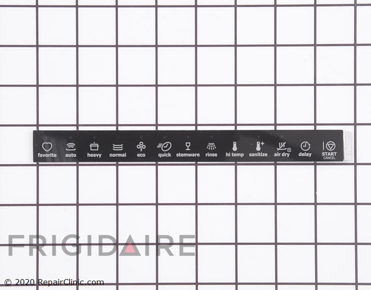 154620603 Electrolux Dishwasher Overlay