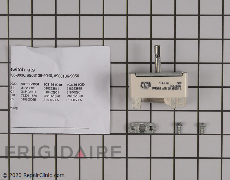 903136-9030 Range/Stove/Oven Switch