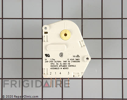 Defrost Timer 216855300 Alternate Product View